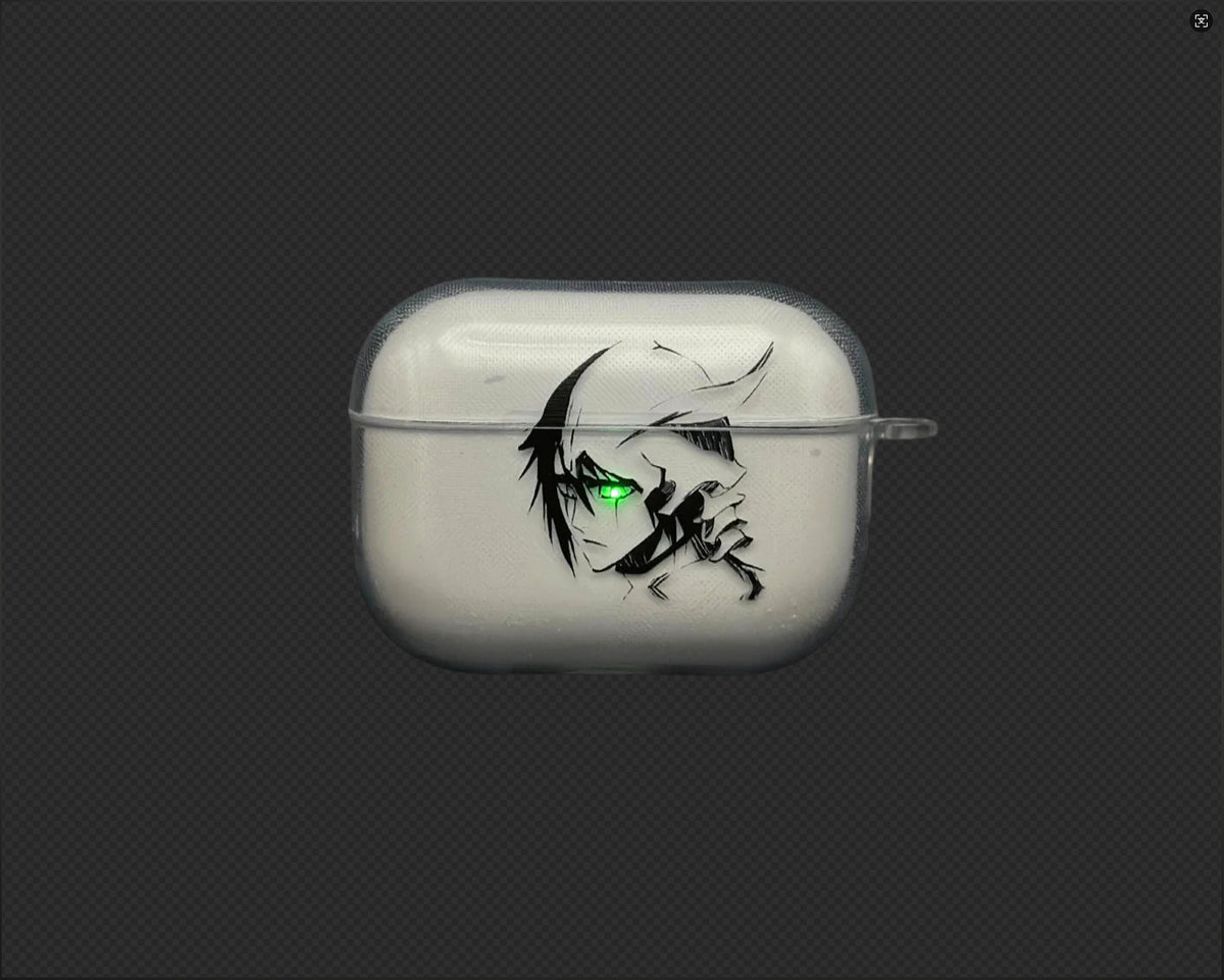 Anime Transparent AirPods Pro Case