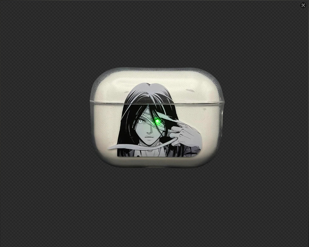 Anime Transparent AirPods Pro Case