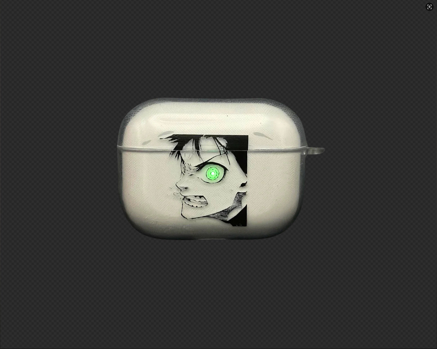 Anime Transparent AirPods Pro Case