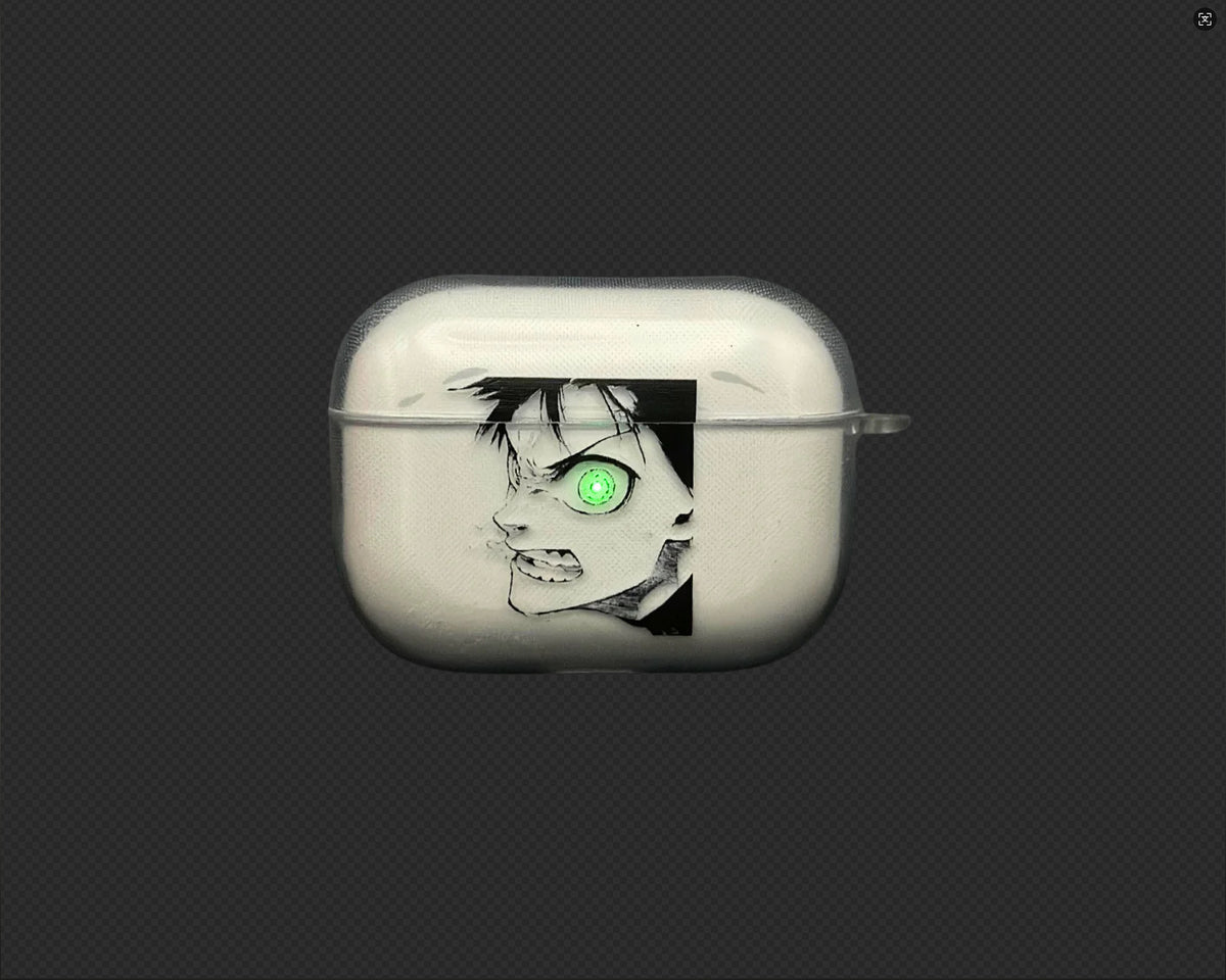 Anime Transparent AirPods Pro Case